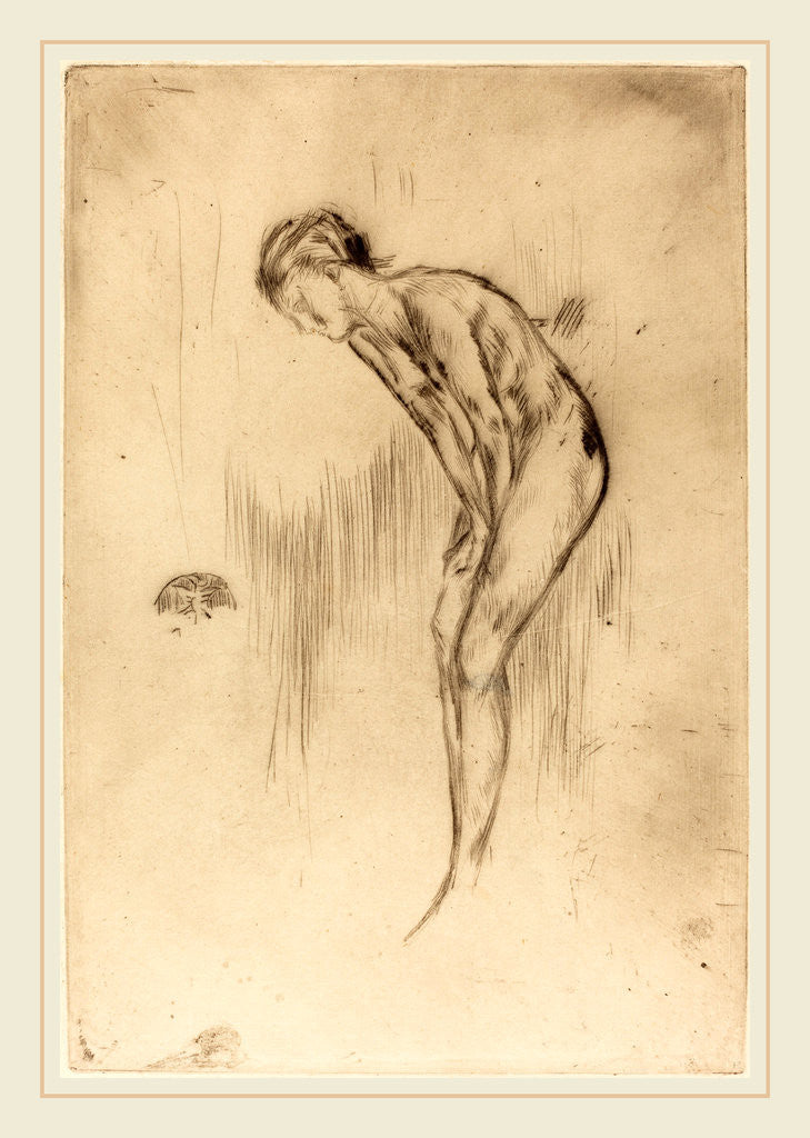 Detail of Tillie: A Model, 1873 by James McNeill Whistler