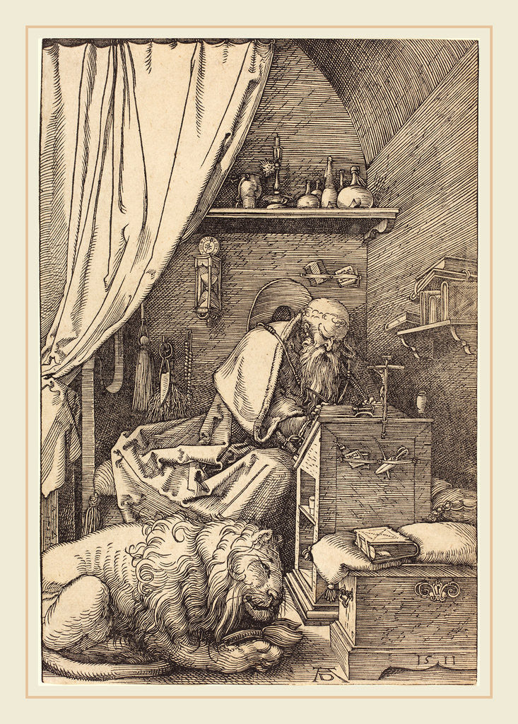 Detail of Saint Jerome in His Cell, 1511 by Albrecht Dürer