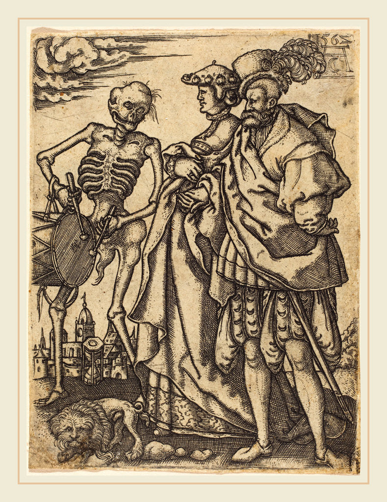 Detail of Dance of Death I, 1562 by Master A.C.
