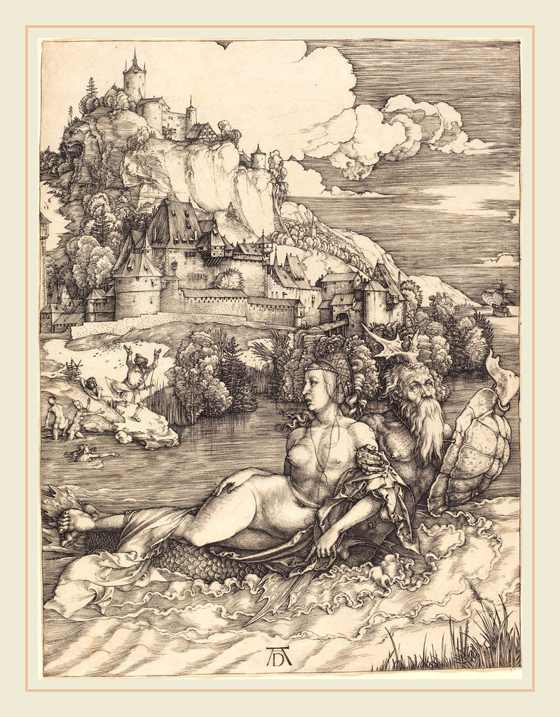 Detail of Sea Monster, c. 1498 by Albrecht Dürer