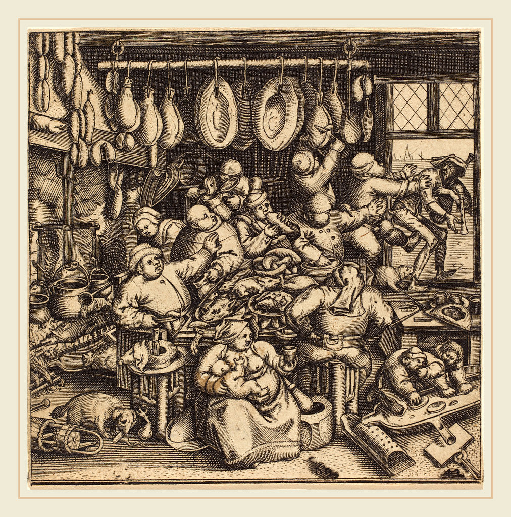 Detail of Exempel und Lehr Jetziger Welt Lauf by Andreas Bretschneider III