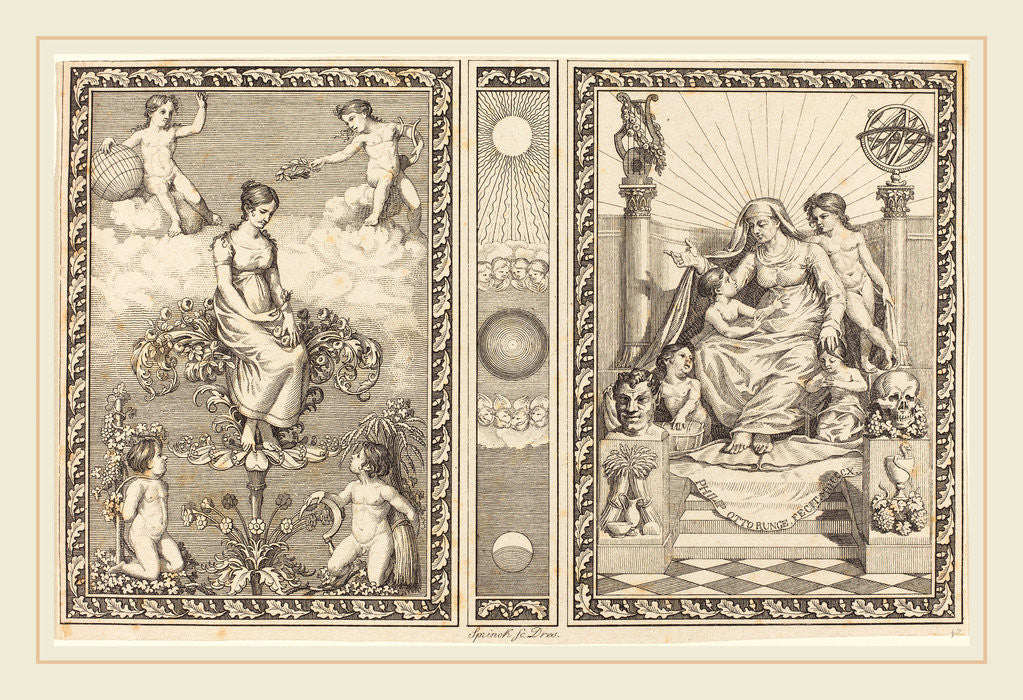 Detail of Design for Calendar by Philipp Otto Runge