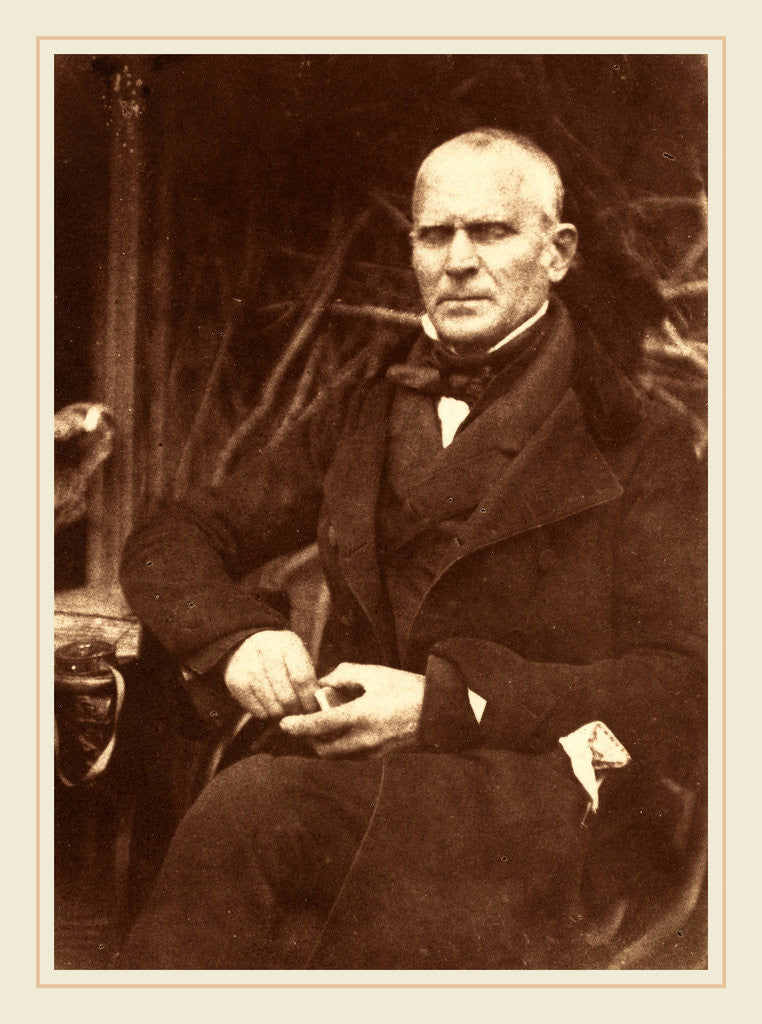 Detail of William McNab, 1843-47 by David Octavius Hill and Robert Adamson