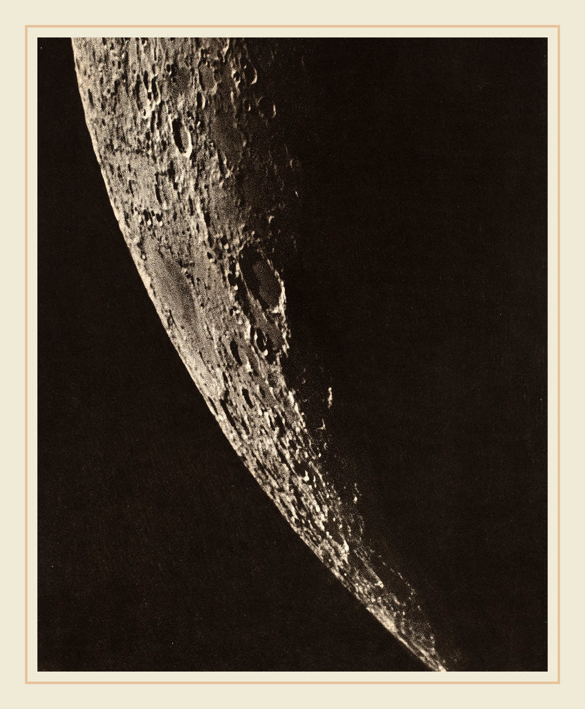 Detail of Carte photographique de la lune, 1909 by Charles le Morvan