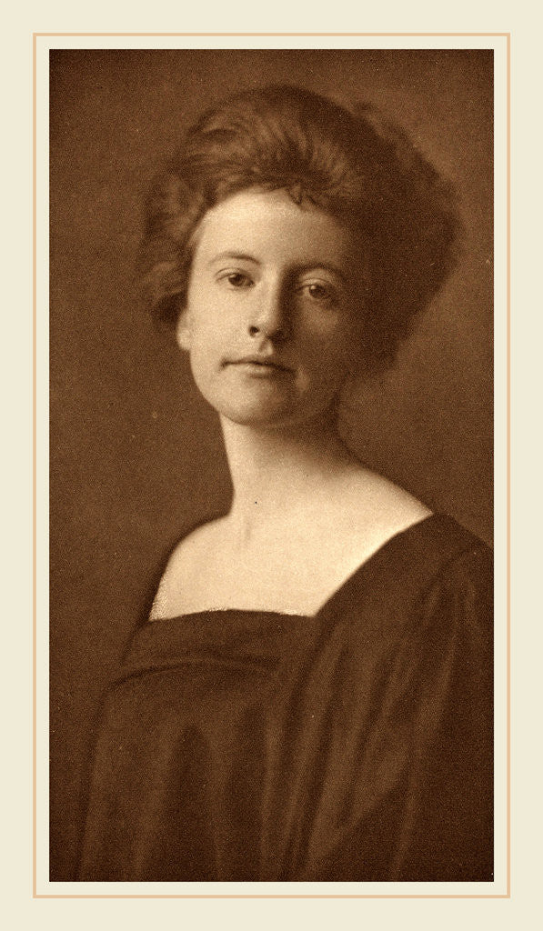 Detail of Beatrice, 1899 by Mathilde Weil