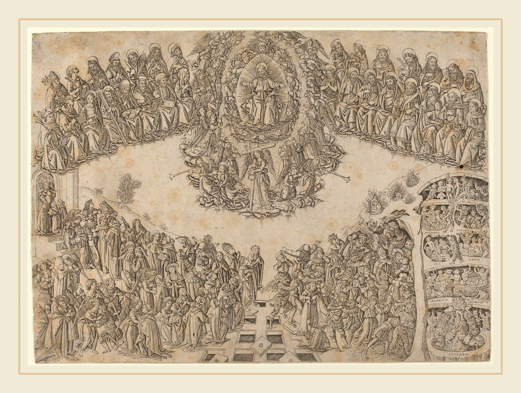 Detail of The Last Judgment by Francesco di Lorenzo Rosselli