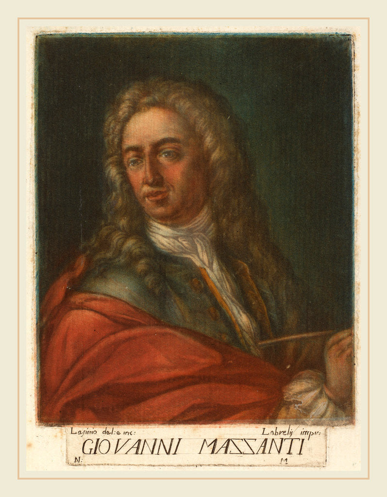 Detail of Giovanni Mazzanti by Carlo Lasinio