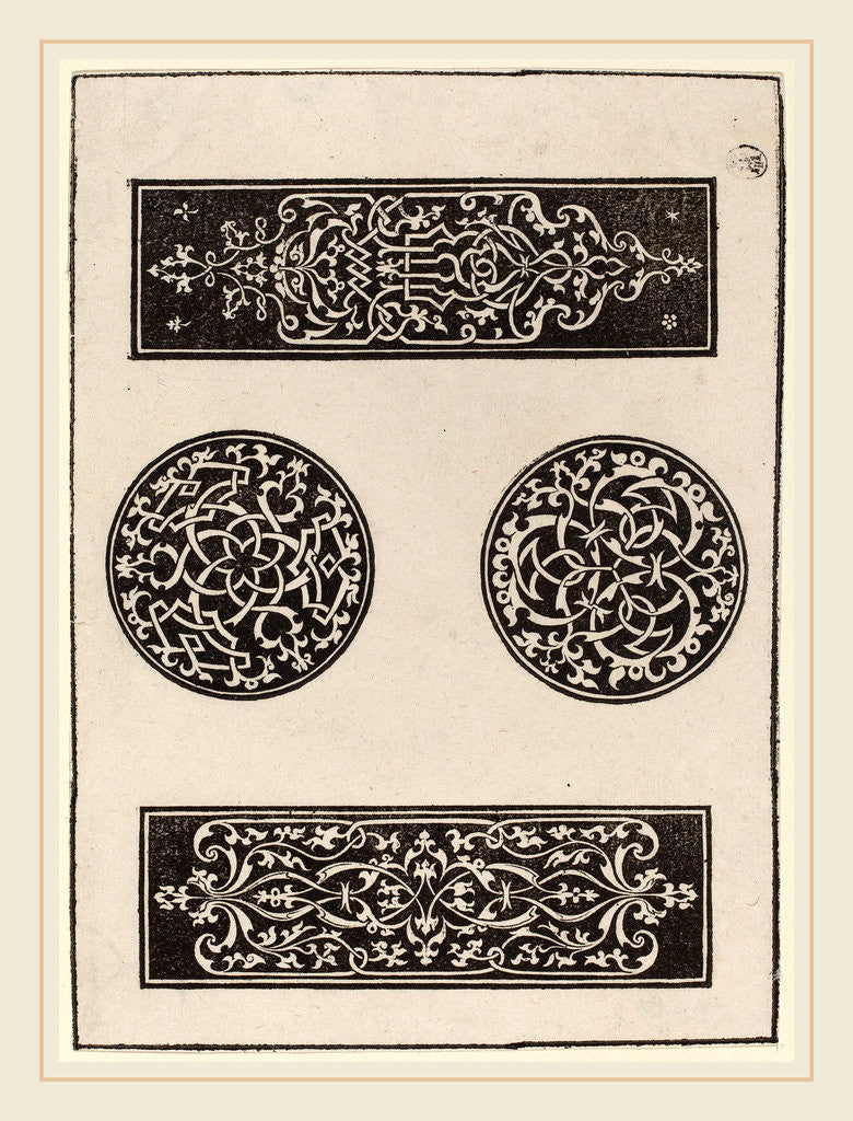 Detail of Decorative Panels by Peter Flötner