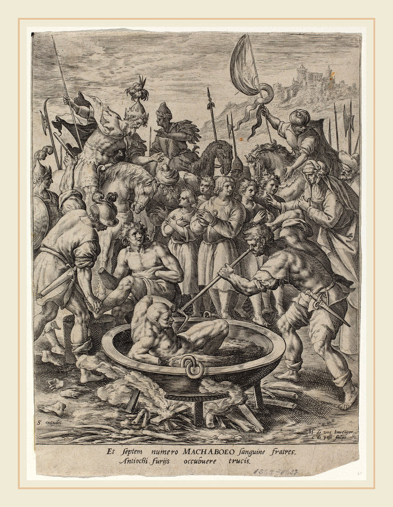 Detail of History of the Maccabees by Crispijn van de Passe I