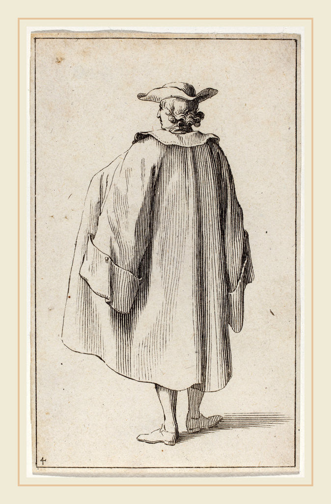 Detail of Figures à la mode, 1685, by Jacques Sébastien Le Clerc