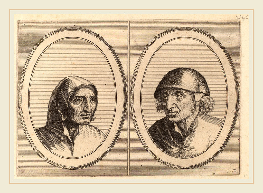 Detail of Rijckje Schimmel-penninghs and Lubbert Leever-worst by Johannes and Lucas van Doetechum