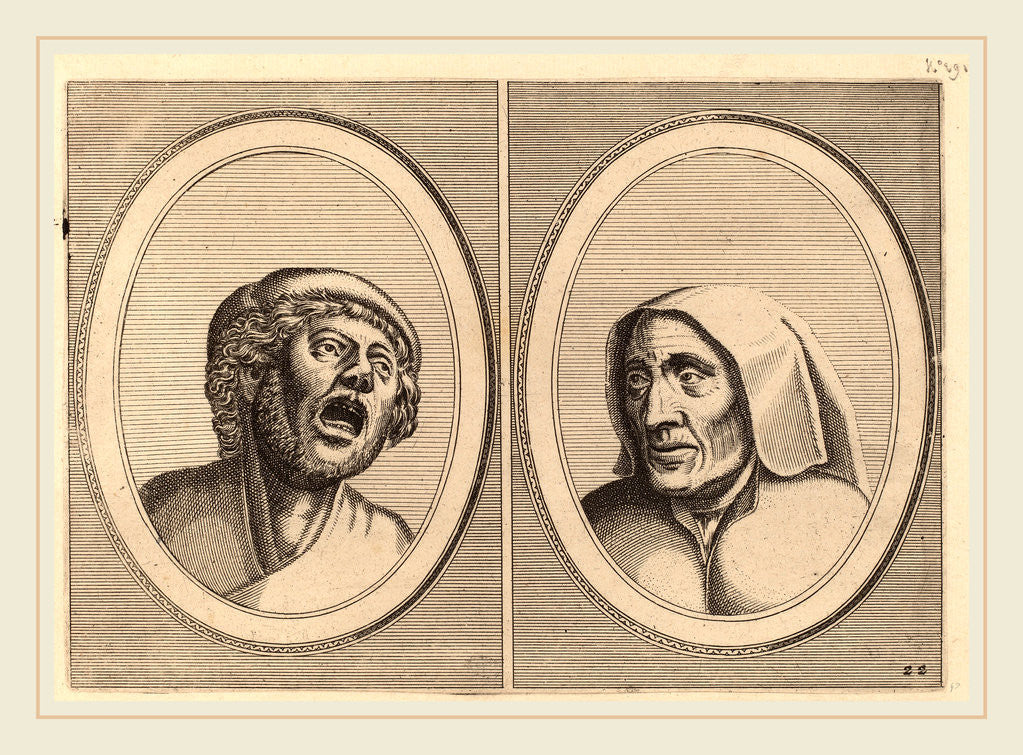 Detail of Hansje Singh in Veldt and Blaeuwe Aecht by Johannes and Lucas van Doetechum