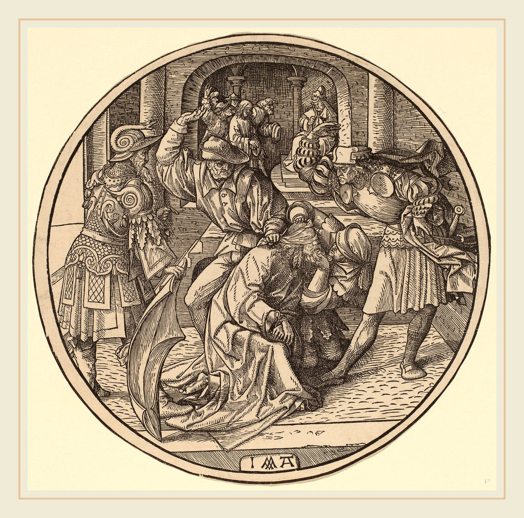 Detail of The Mocking of Christ, 1513 by Jacob Cornelisz van Oostsanen