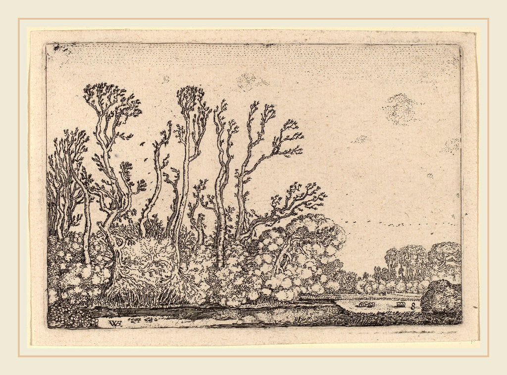 Detail of Herd of Sheep near the Hague, 1621 by Willem Buytewech