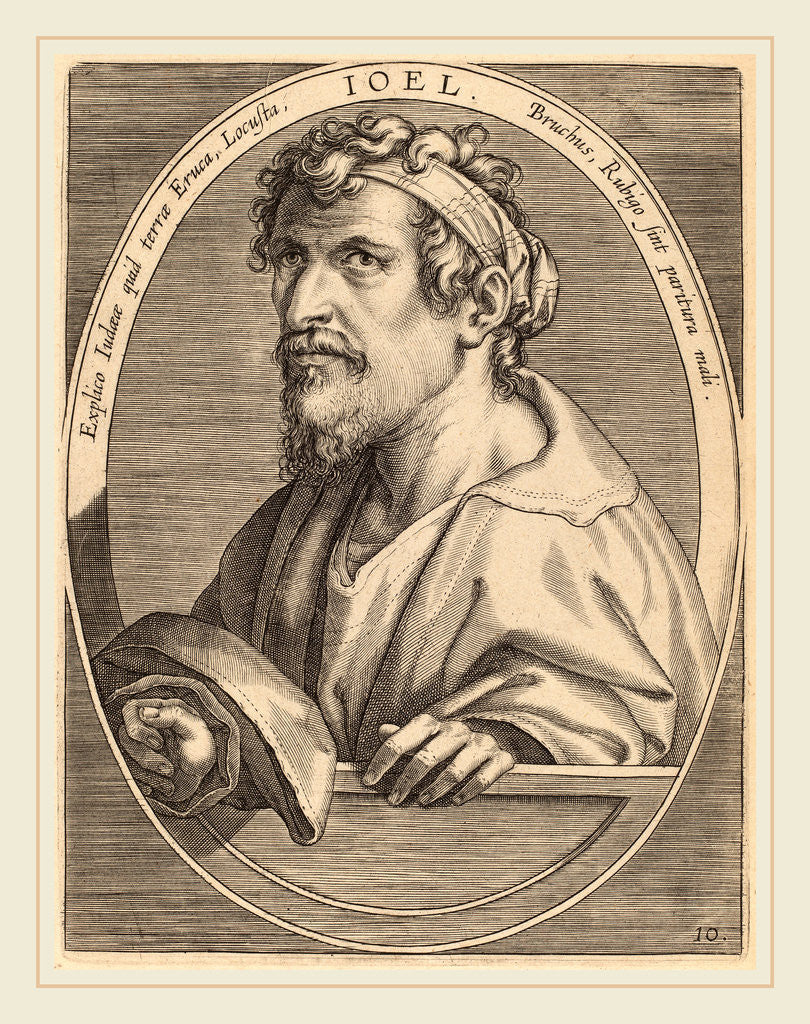 Detail of Joel by Theodor Galle