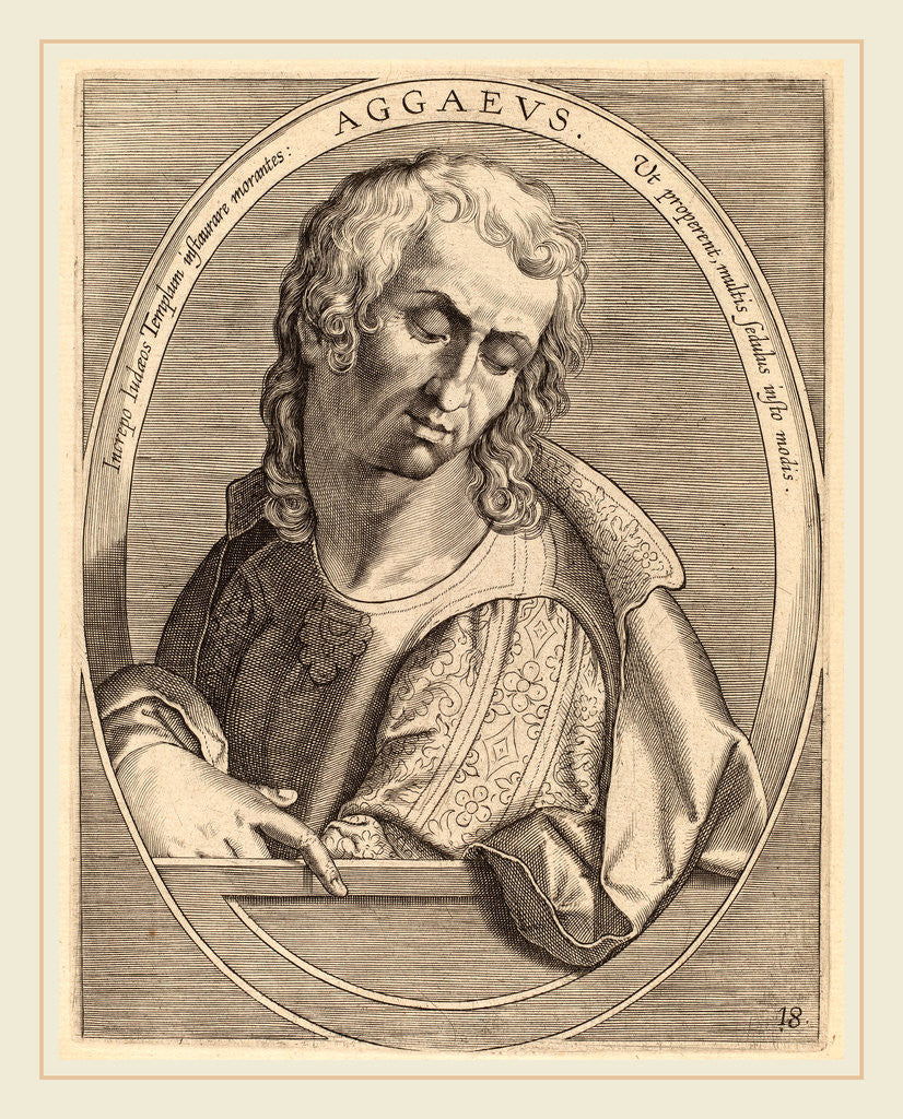 Detail of Aggaeus by Theodor Galle