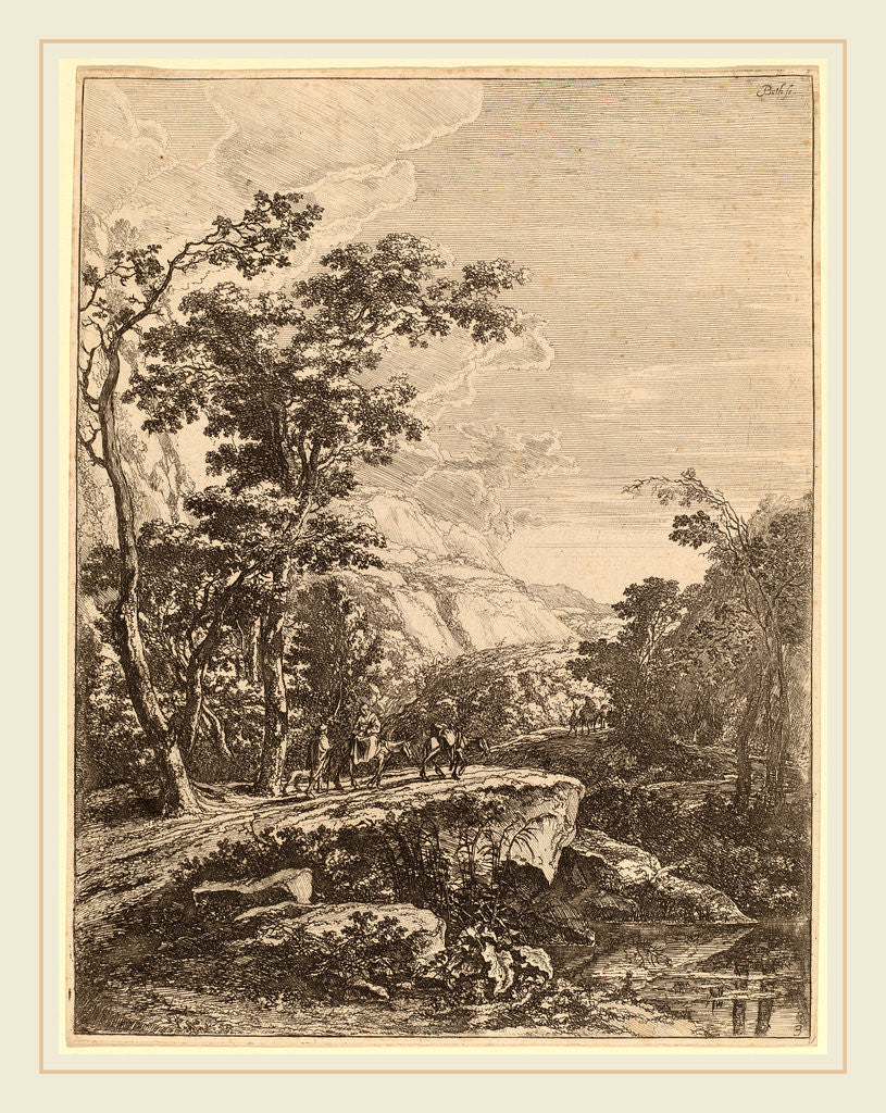 Detail of The Woman on the Hinny by Jan Both