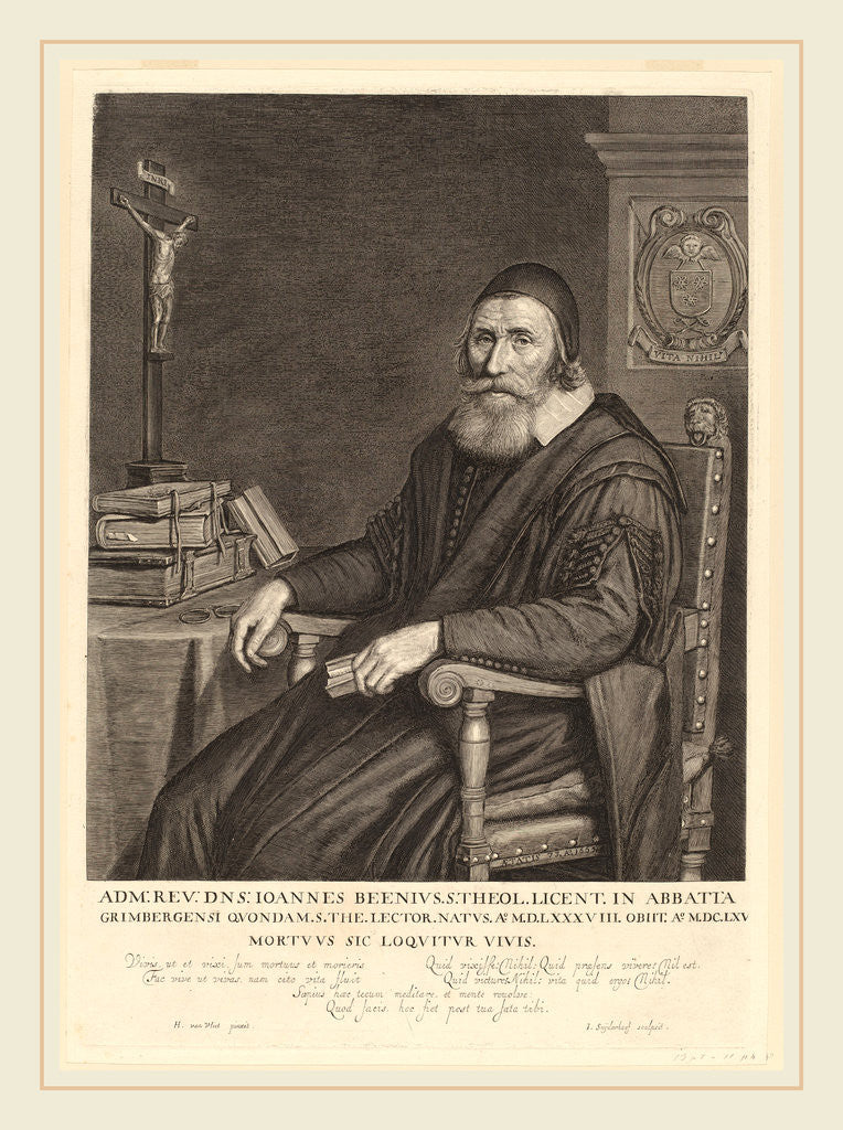 Detail of Johannes Been by Jonas Suyderhoff