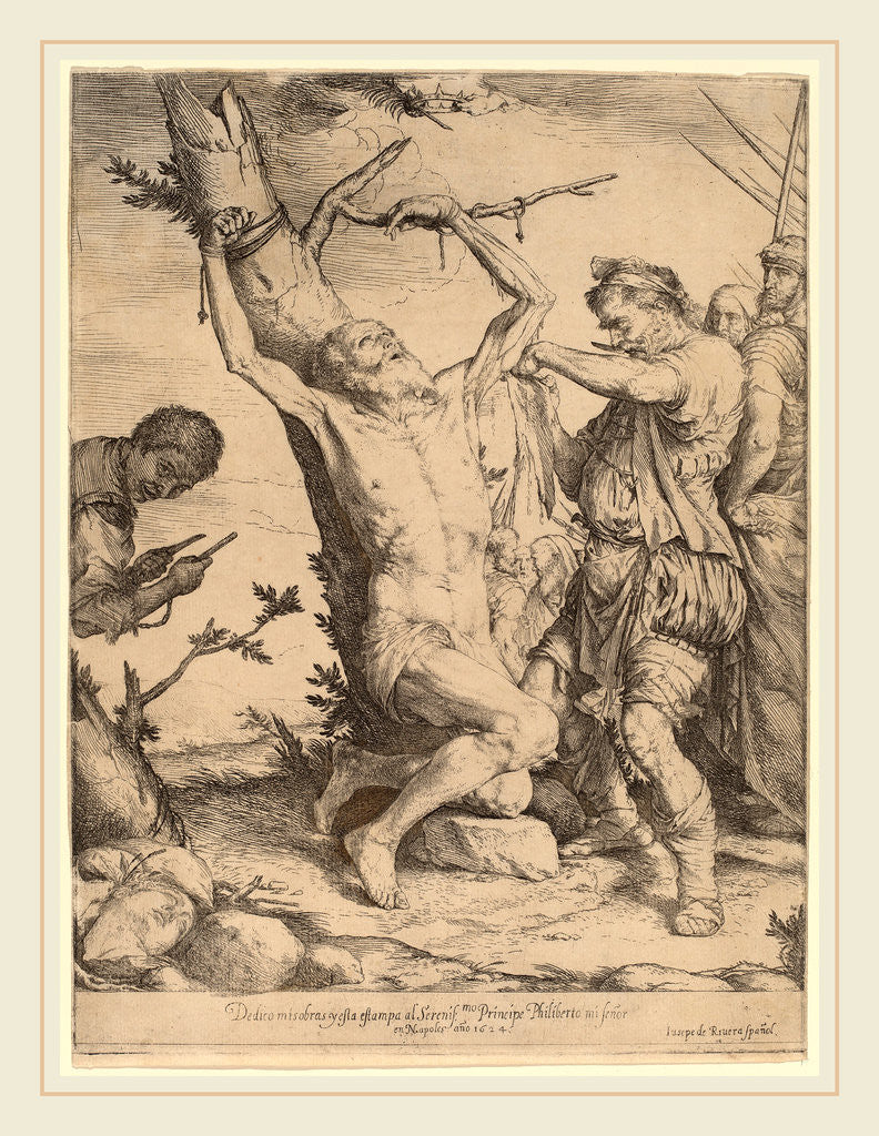 Detail of The Martyrdom of Saint Bartholomew by Jusepe de Ribera