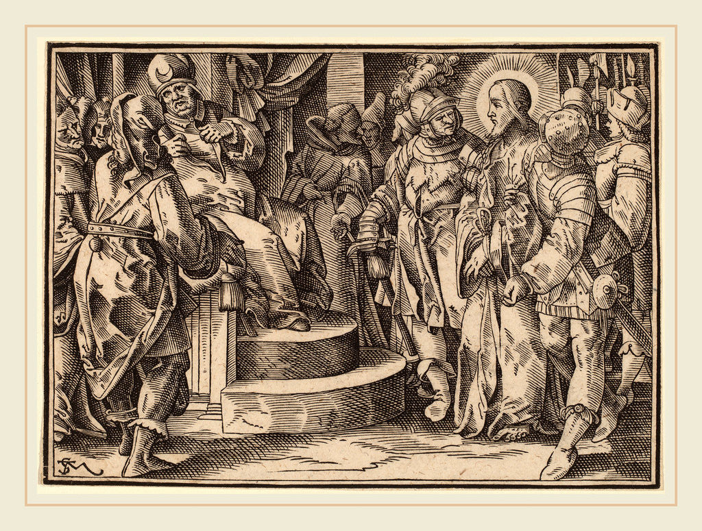 Detail of Christ Tells His Disciples of the Last Judgment, Swiss by Christoph Murer
