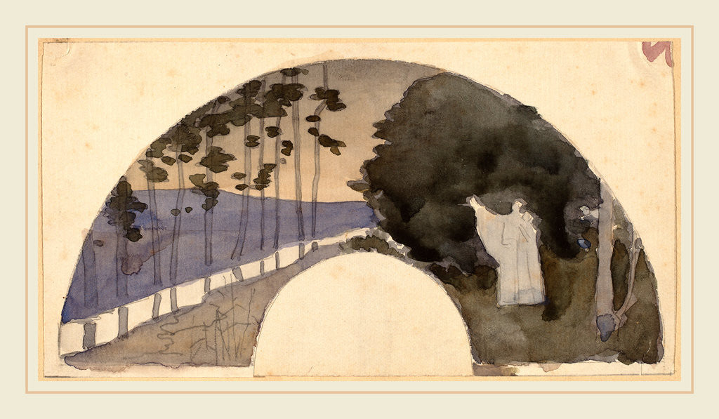 Detail of Study for an Archway by Charles Sprague Pearce