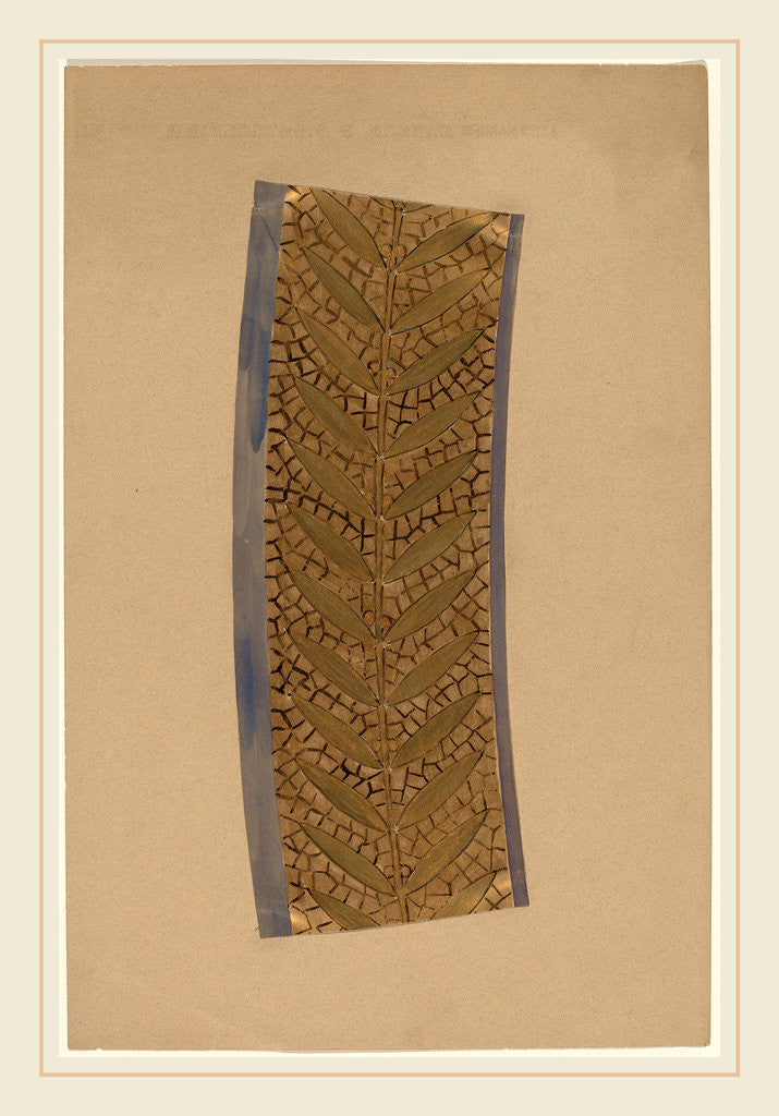 Detail of Study for a Border Design by Charles Sprague Pearce