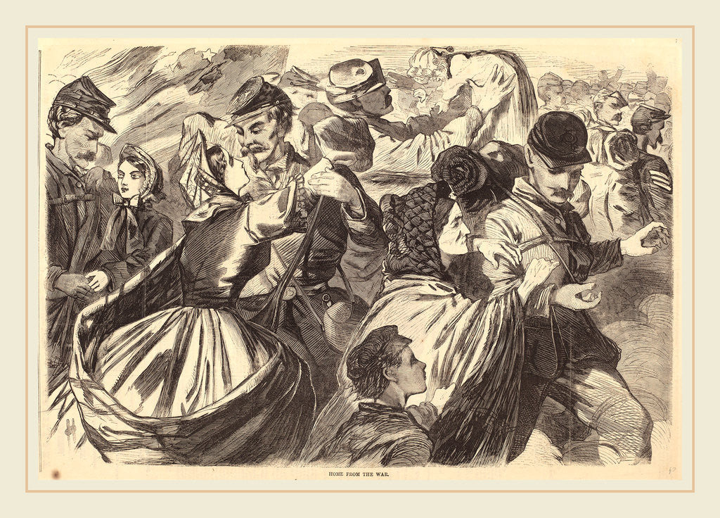 Detail of Home from the War by Anonymous