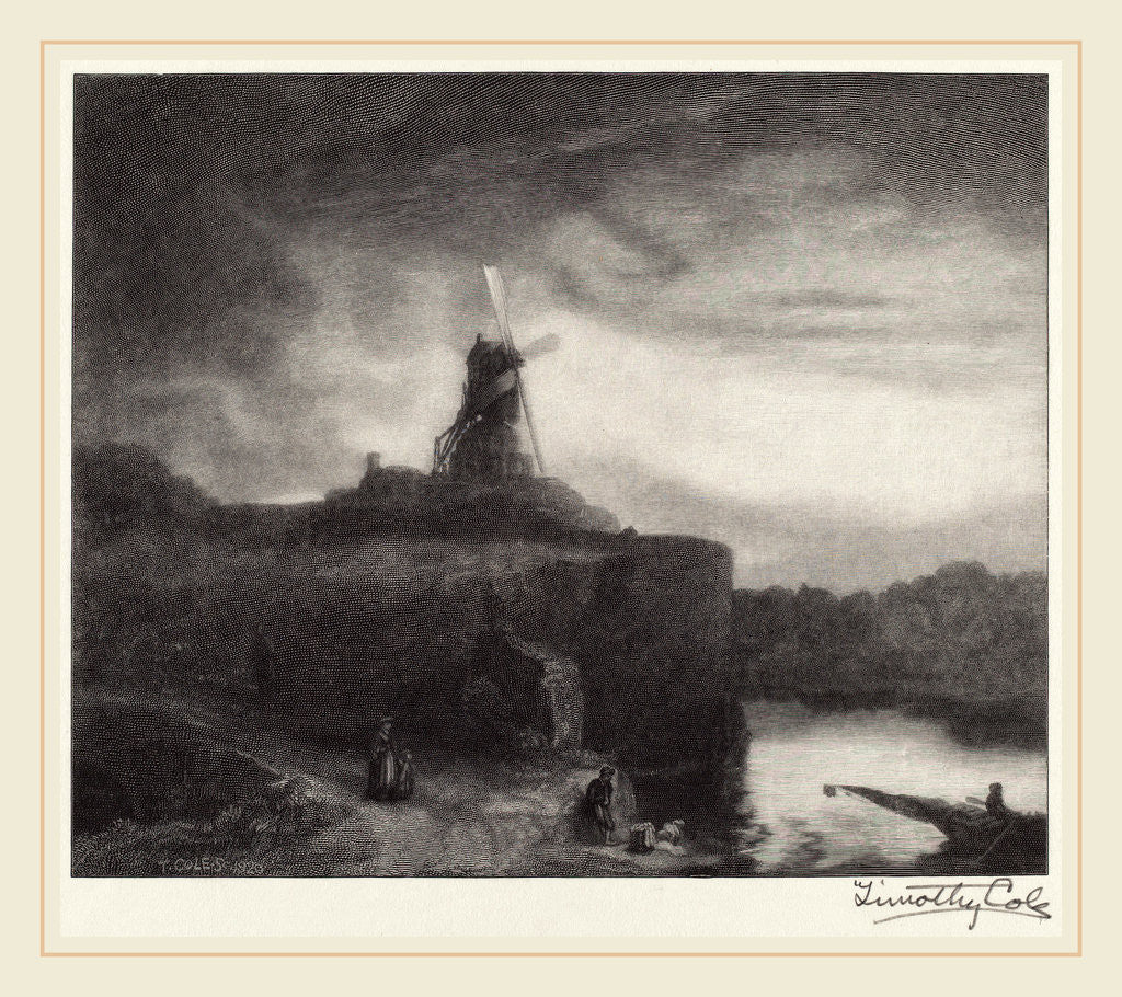 Detail of The Mill by Timothy Cole