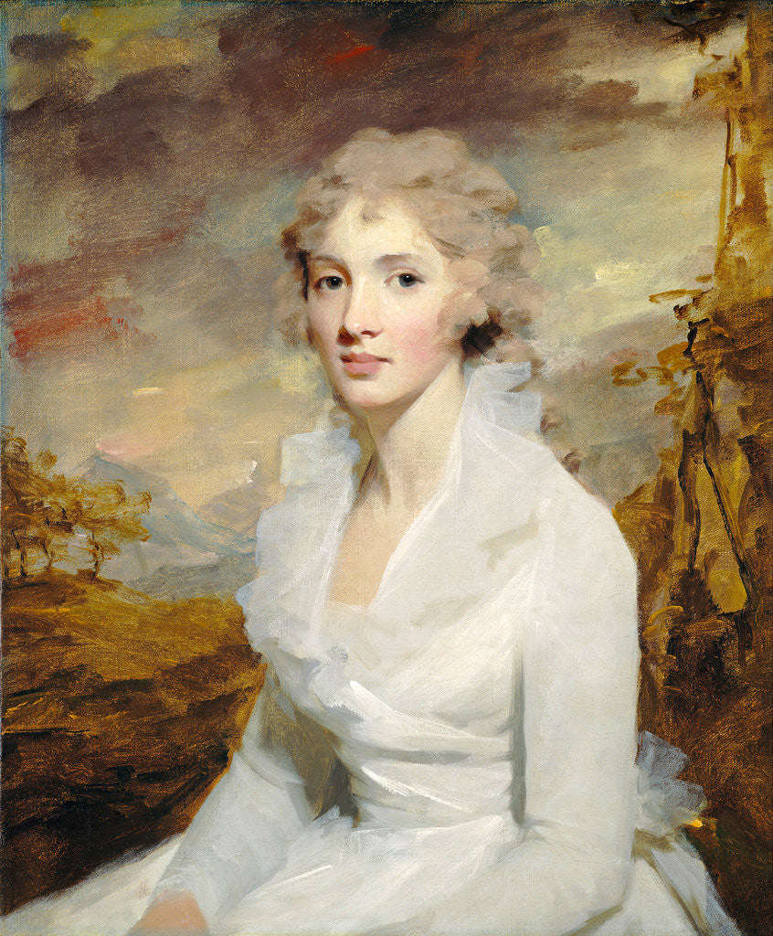 Detail of Miss Eleanor Urquhart, Scottish, c. 1793 by Sir Henry Raeburn