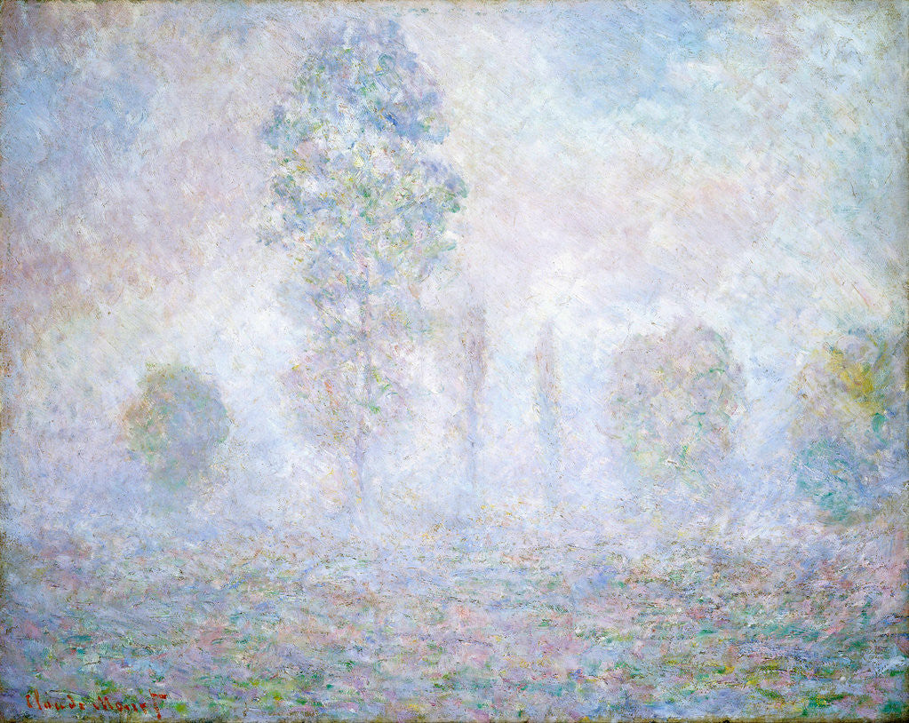 Detail of Morning Haze, 1888 by Claude Monet