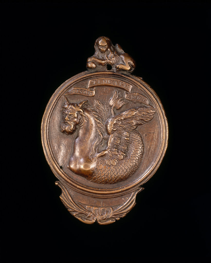 Detail of Allegorical Plaquette obverse, first half 16th century by Anonymous