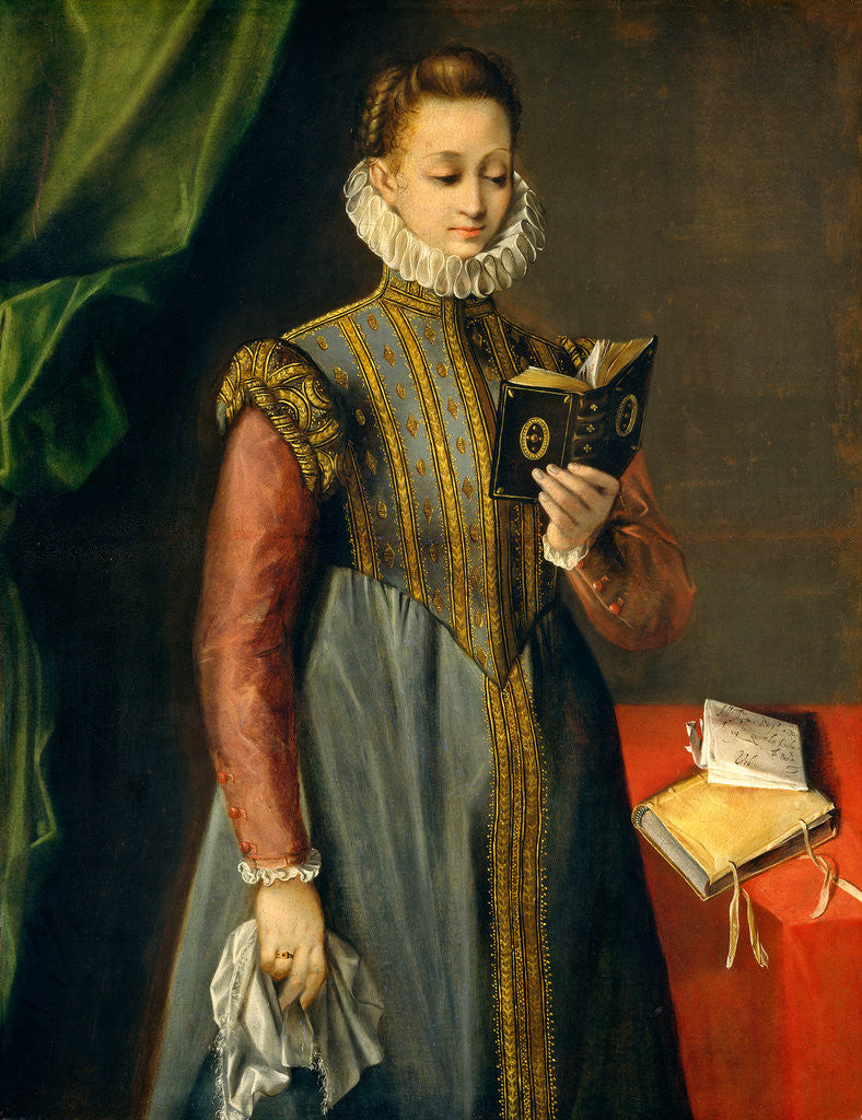 Detail of Quintilia Fischieri by Federico Barocci