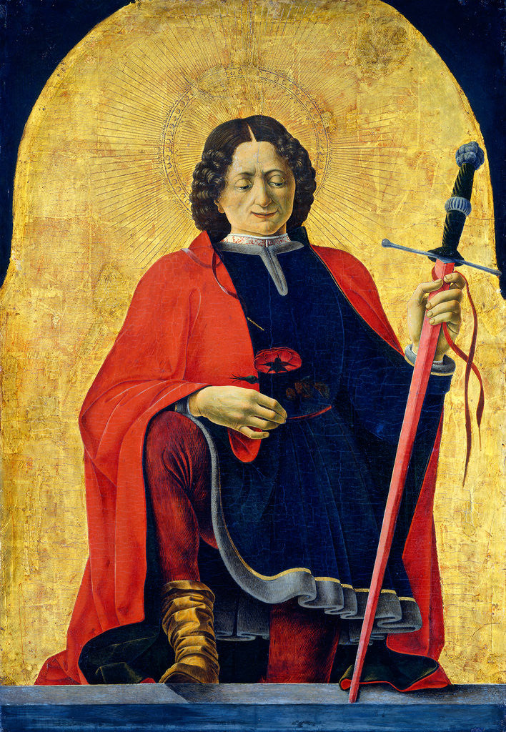 Detail of Saint Florian by Francesco del Cossa