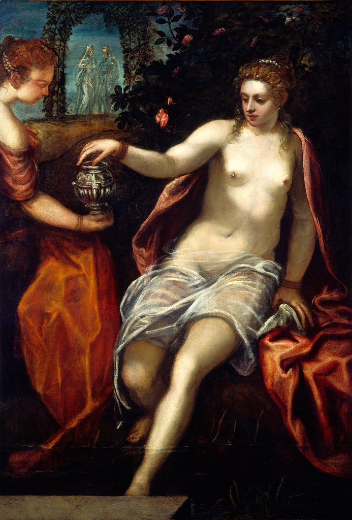 Detail of Susanna by Jacopo Tintoretto