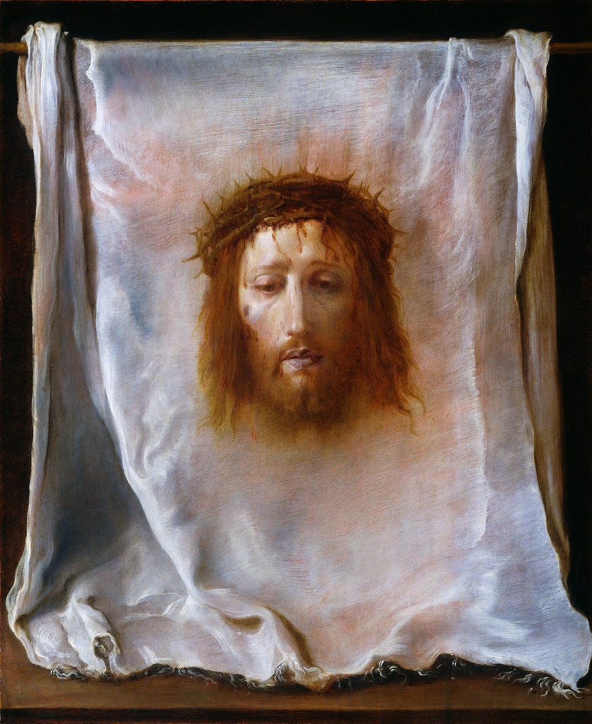 Detail of The Veil of Veronica by Domenico Fetti