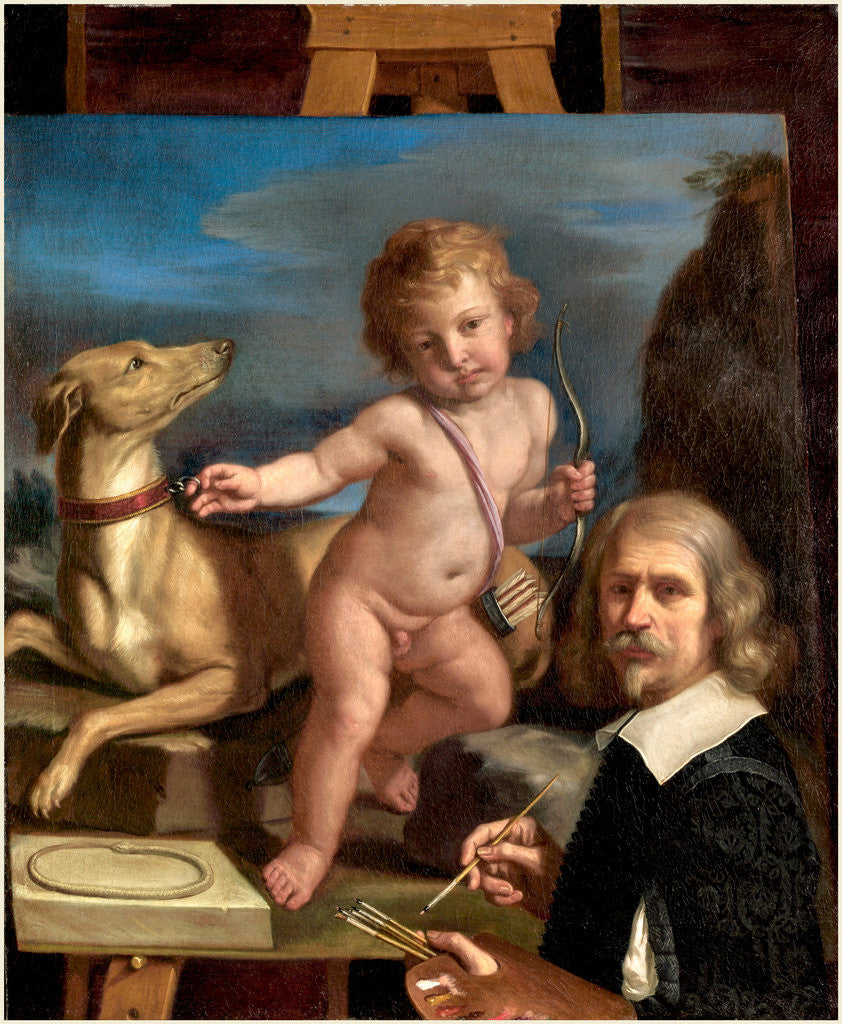 Detail of called Guercino by Giovanni Francesco Barbieri