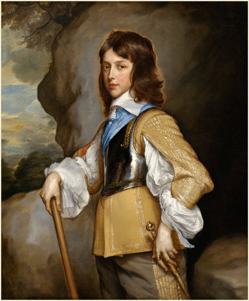 Detail of Dutch, Henry, Duke of Gloucester, c. 1653 by Adriaen Hanneman