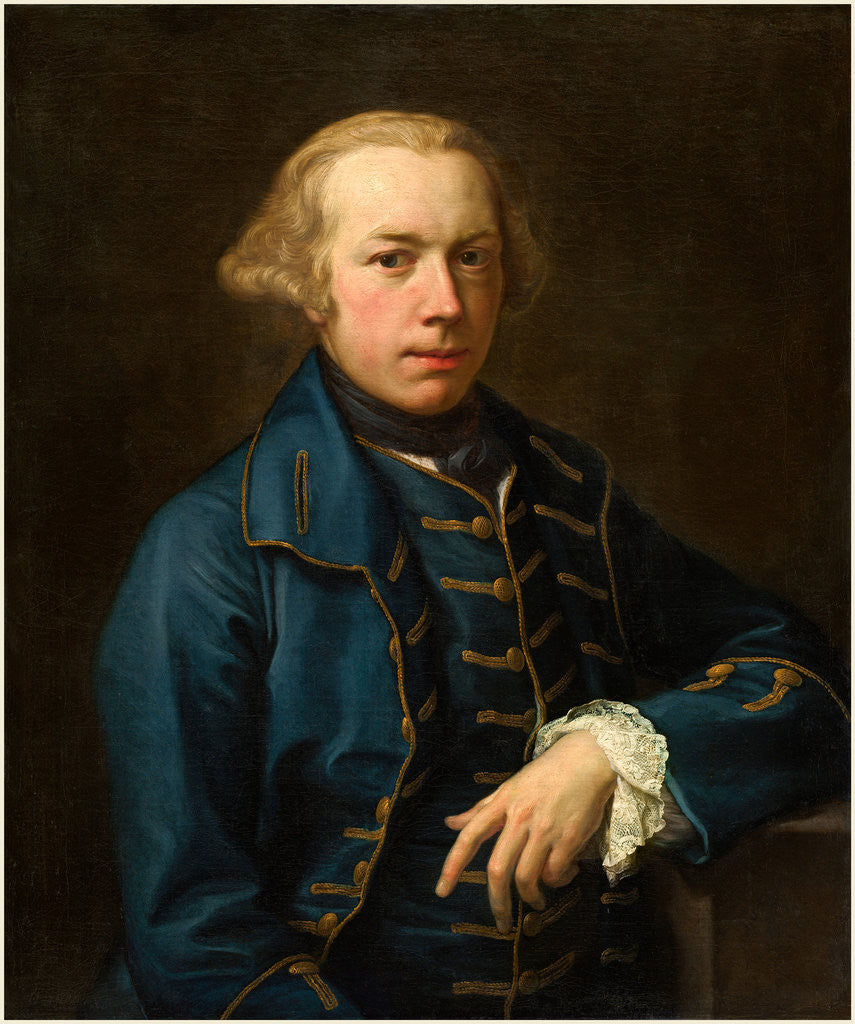 Detail of Italian, Portrait of a Gentleman, c. 1762 by Pompeo Batoni