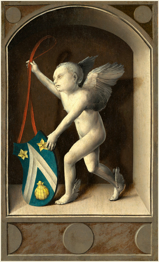 Detail of Putto with Arms of Jacques Coëne, c. 1513 by Bernard van Orley