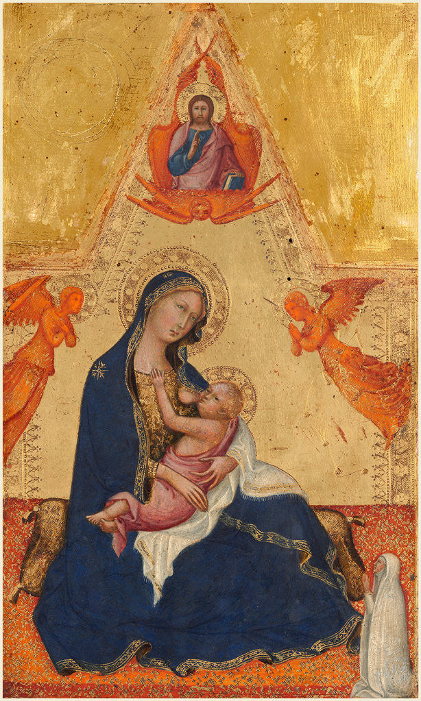 Detail of Italian, Madonna and Child obverse, c. 1415 by Andrea di Bartolo