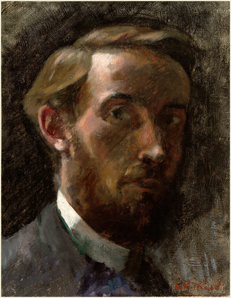 Detail of Self-Portrait, Aged 21, 1889 by Edouard Vuillard
