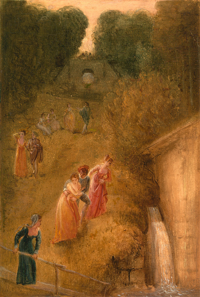 Detail of The Mill by Thomas Stothard