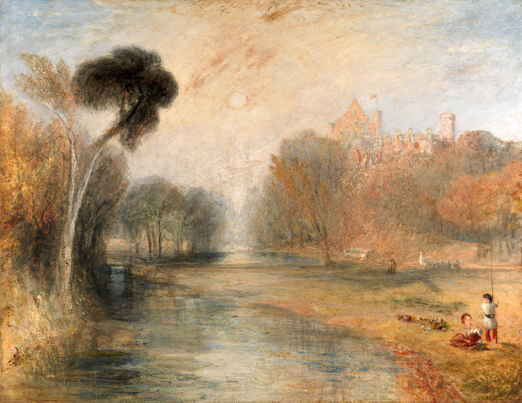 Detail of Schloss Rosenau, Coburg by Joseph Mallord William Turner