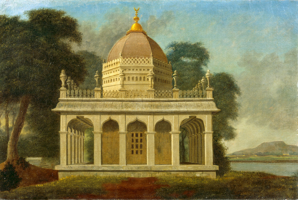 Detail of Mausoleum at Outatori near Trichinopoly, Francis Swain Ward, ca. 1734-1794 by Swain Ward