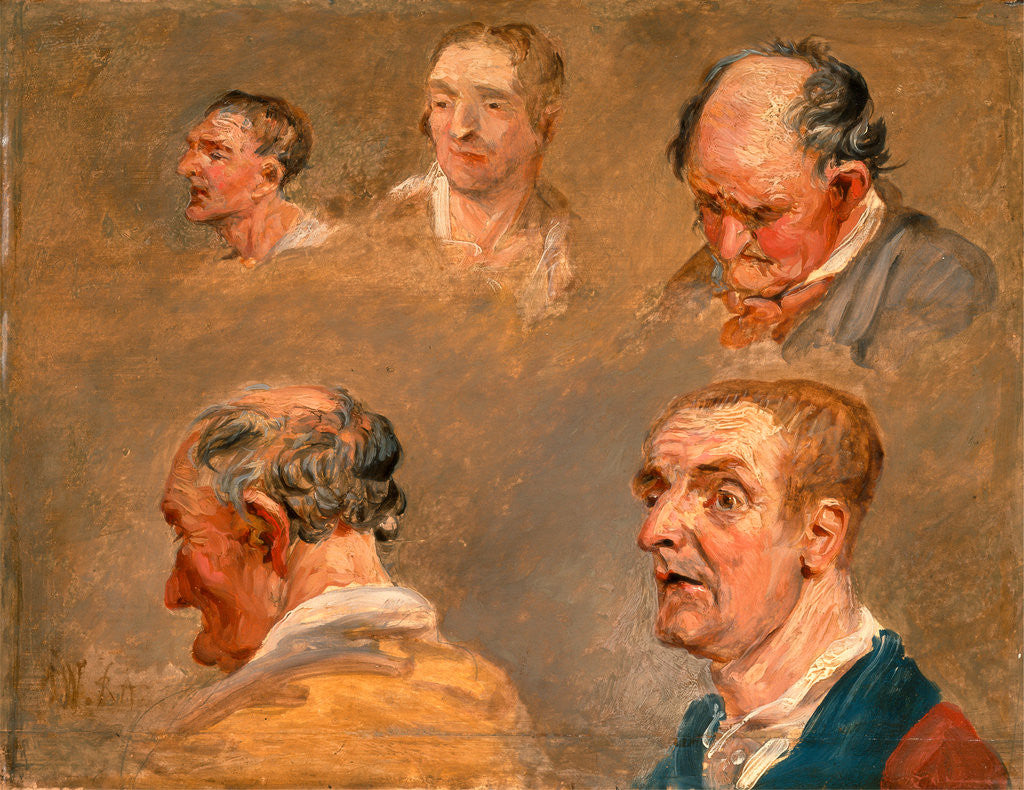 Detail of Studies of Jacky Turner and the Reverend Charles Hope's Gardener by James Ward
