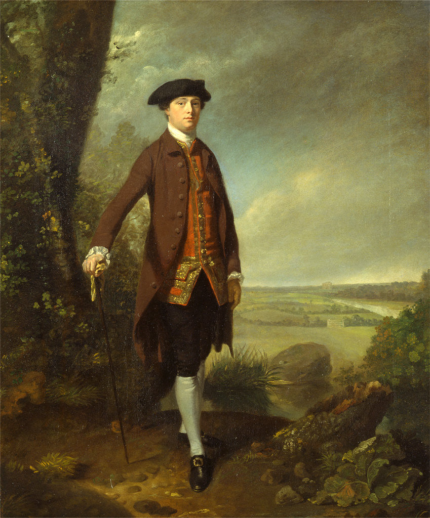 Detail of Thomas Le Blanc by John Hamilton Mortimer