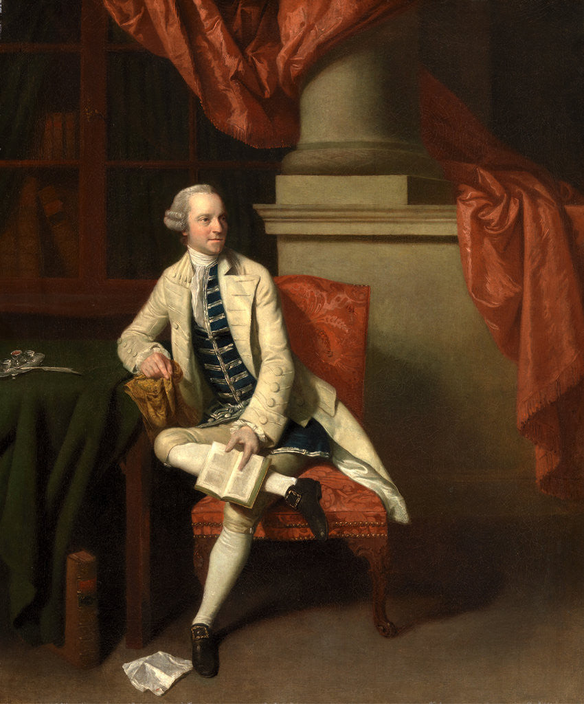 Detail of The Cousin of John Gawler of Ramridge House, Weyhill, Hampshire by Anonymous