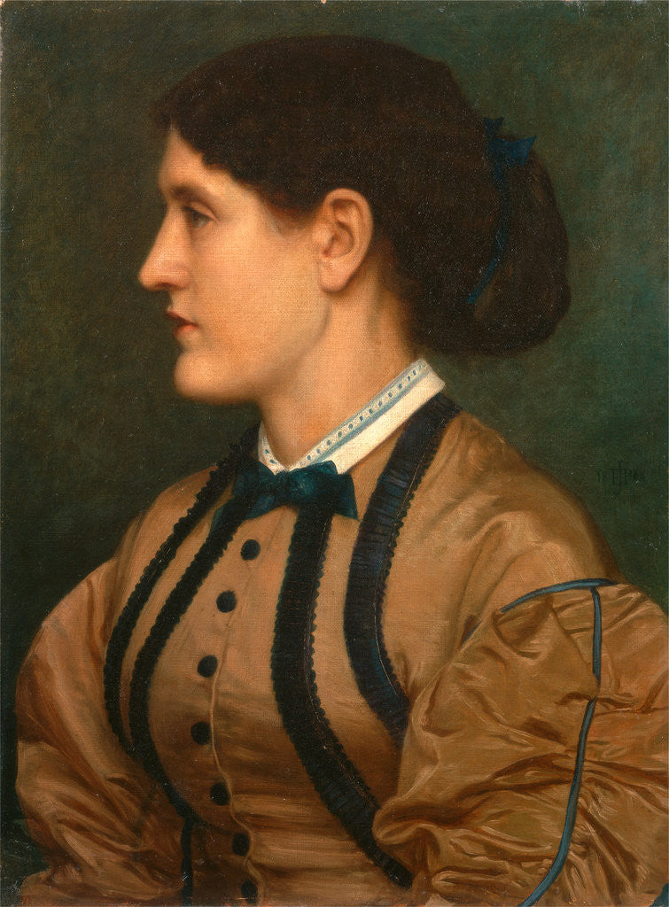 Detail of Eliza Eastlake by Edward John Poynter