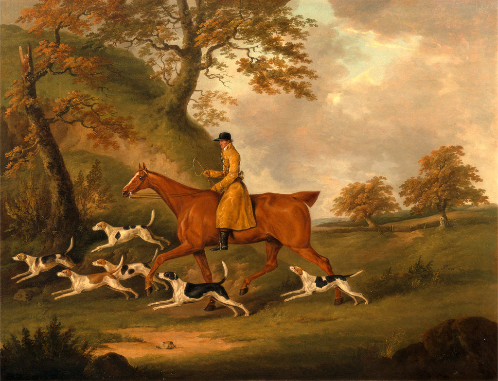 Detail of Huntsman and Hounds by John Nost Sartorius