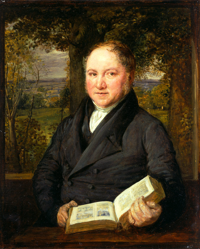 Detail of John Varley by John Linnell